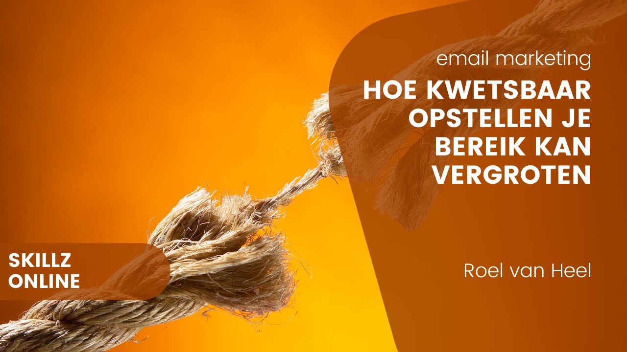Hoe kwetsbaar opstellen je bereik kan vergroten