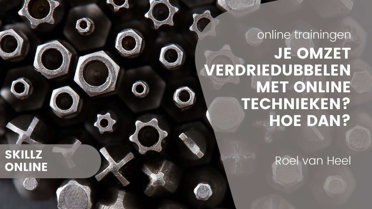 Je omzet verdrievoudigen met online technieken ? Hoe dan ?